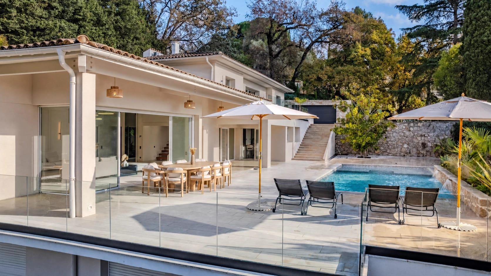 A luxury gem in the heart of the French Riviera — 10 minutes from Cannes, close to Monaco and Saint-Tropez